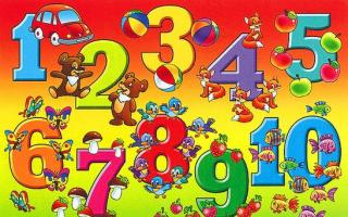 Обучающие игры для детей на запоминание английских чисел